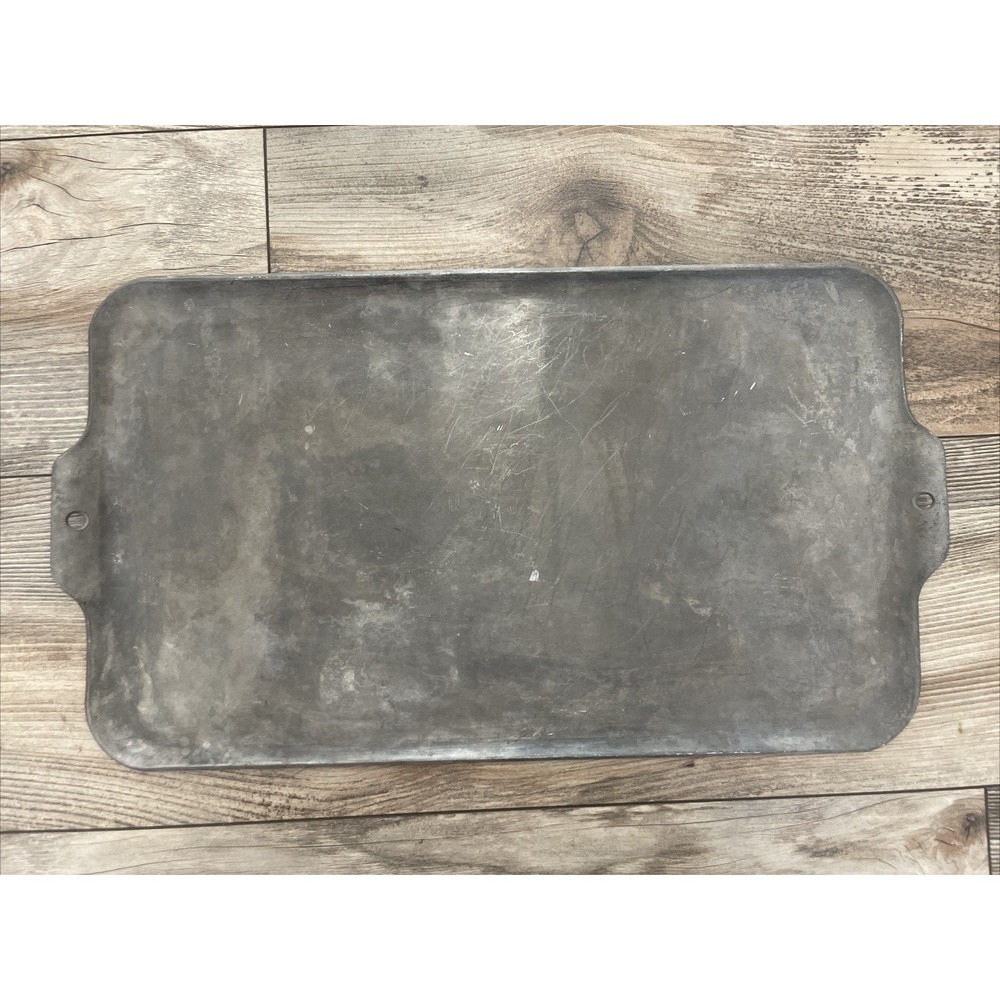 DowMetal Whitelight Magnesium Tray Pancake Griddle Cookie Sheet Pan USA Vintage